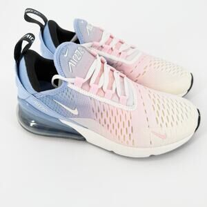 NIB Nike Air Max 270 Women’s Aluminum Pink Foam Gradient Size 6 Running Active